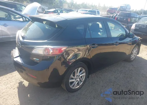 2012 Mazda 3 I Touring z USA, uszkodzony, nr VIN JM1BL1L85C153892